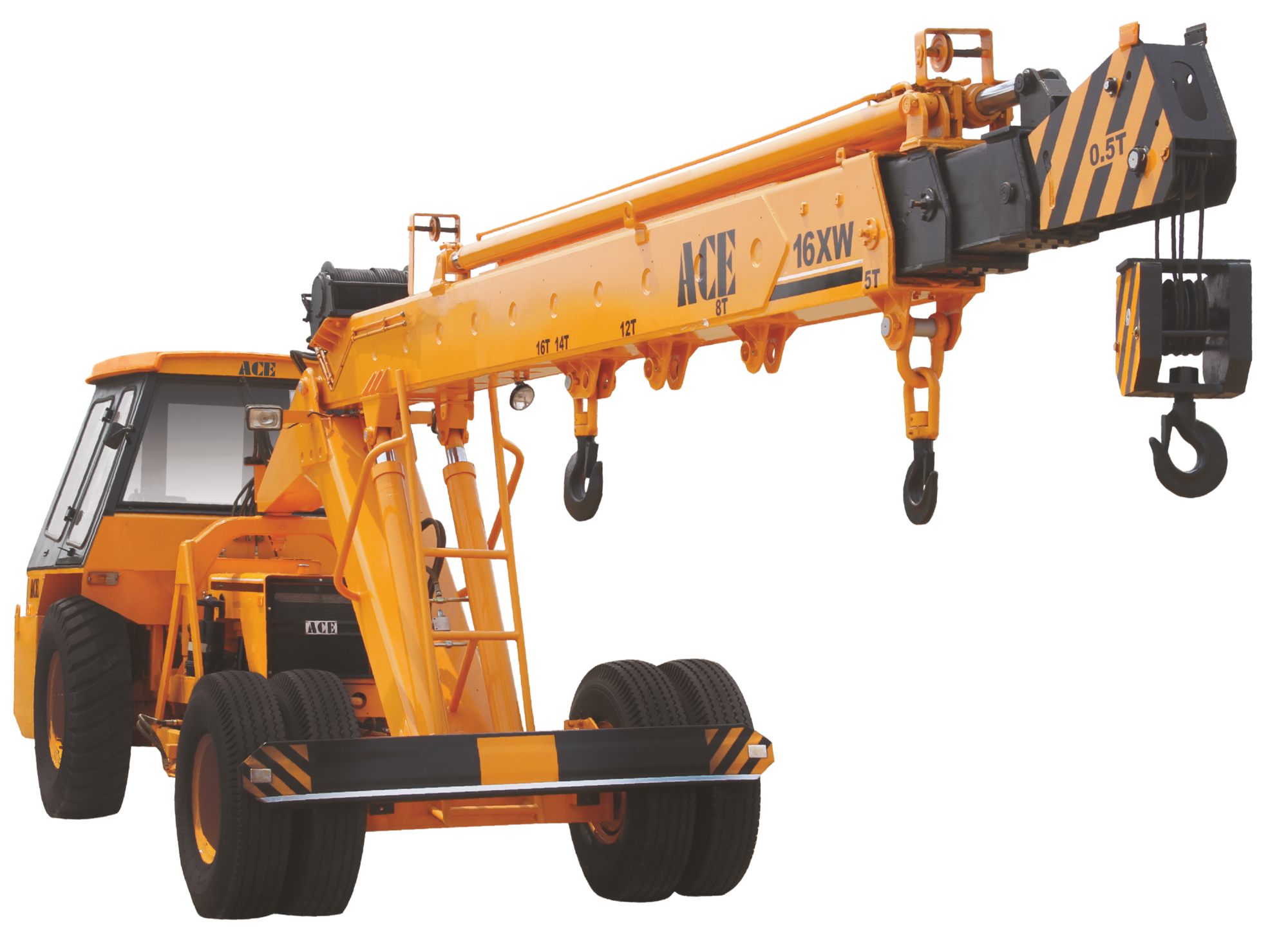 Crane on site